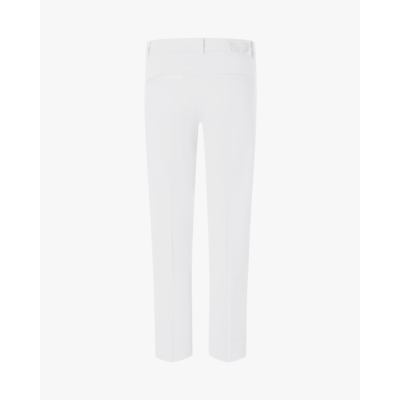 Cambio Stella Cropped Pants White