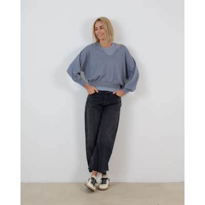 Drykorn Olina Tanktop Blauwgrijs