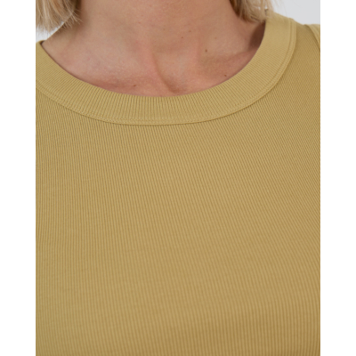 Drykorn Olina Tanktop Mosterd Geel