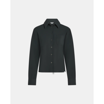 Penn&Ink Blouse Long Sleeves Dark Grey