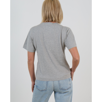 Extreme Cashmere Translate N°268 Cuba T-shirt Grey to English