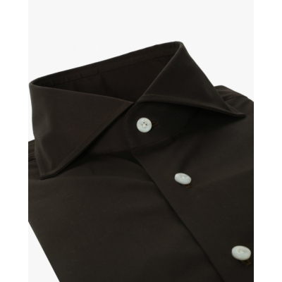 Finamore 1925 Shirt Tobacco