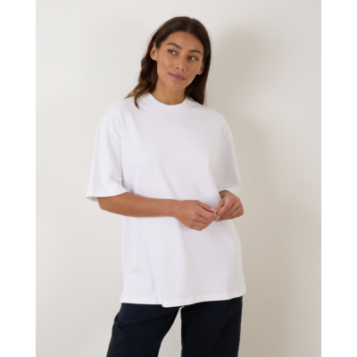 Rijp George Oversized Tee White