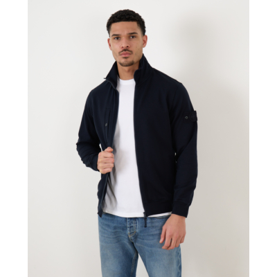 Stone Island Ghost Cardigan Knit Navy Blue