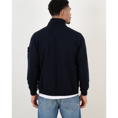 Stone Island Ghost Cardigan Knit Navy Blue