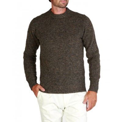 Aspesi Wool sweater dark brown