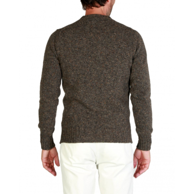 Aspesi Wool sweater dark brown