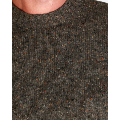 Aspesi Wool sweater dark brown