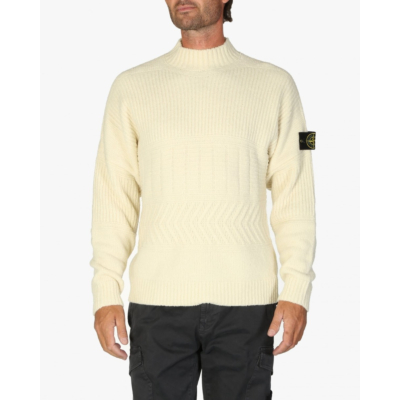 Stone Island Wool sweater white