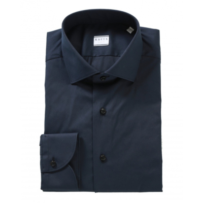 Xacus Shirt tailor fit navy