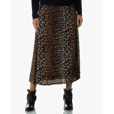 Ganni Print Georgette skirt