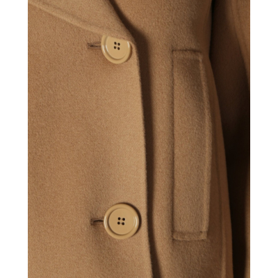 'S Max Mara  coat short 006 camel