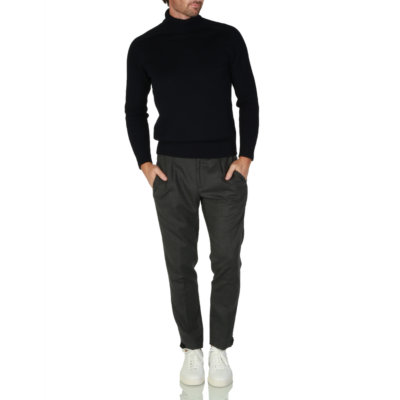 Incotex  Dark gray wool trousers