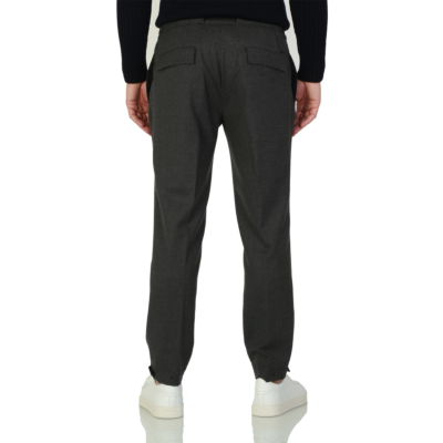 Incotex  Dark gray wool trousers