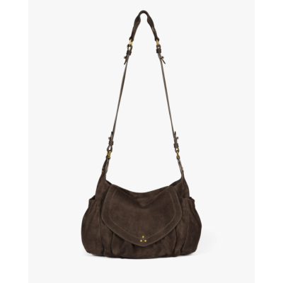Jerome Dreyfuss Helmut M Bag Croco Mocha