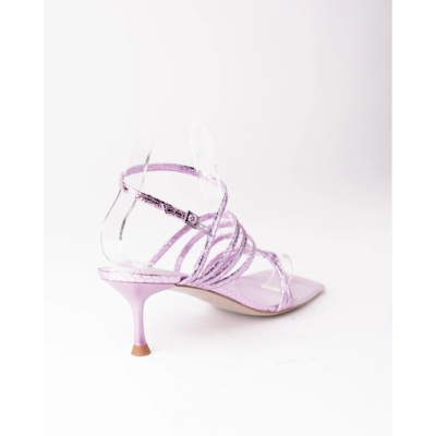Morobé Nika heel metallic lilac