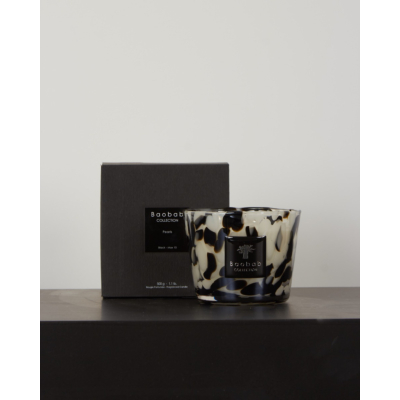Baobab Collection Scented candle Pearls Black Max10