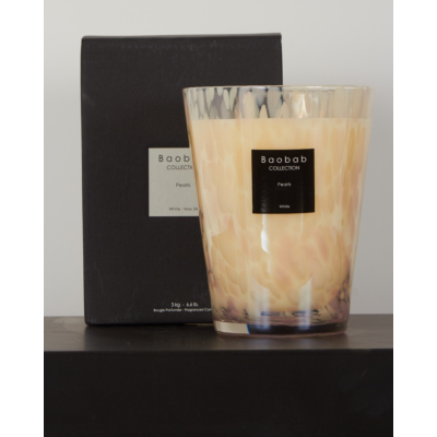 Baobab Collection Scented candle White Pearls Max24