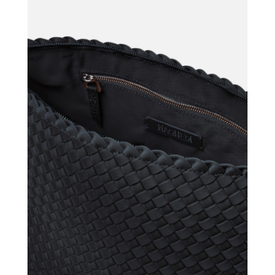 Naghedi Portofino Large Cosmetic Pouch Onyx