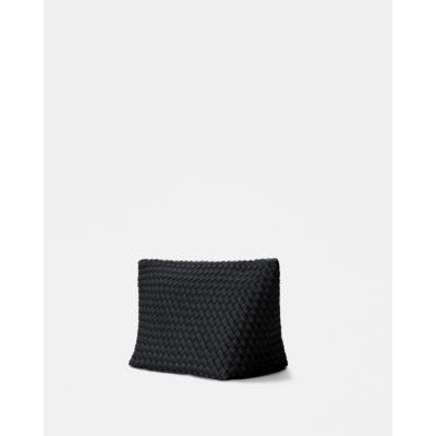 Naghedi Portofino Large Cosmetic Pouch Onyx