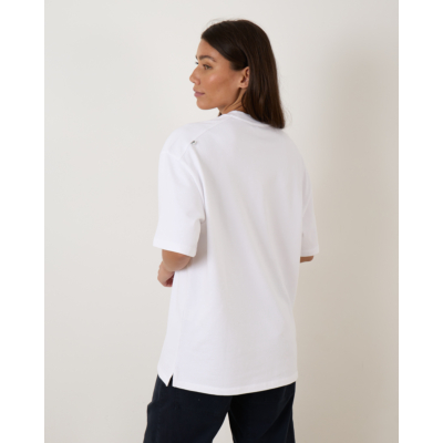 Rijp George Oversized Tee White