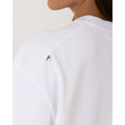 Rijp George Oversized Tee White