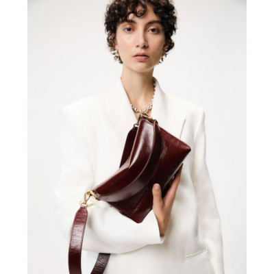 Wandler Oscar Baguette Crossbody Syrup